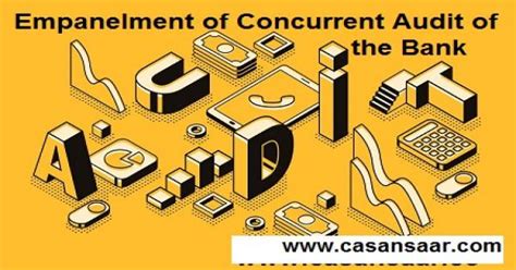 Empanelment Of Ca Firms As Concurrent Auditor Of The Bank Casansaar