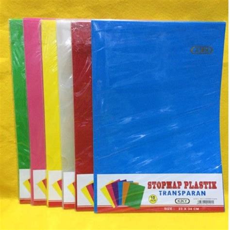 Kiky Stopmap Plastik Map L Bening Transparan Folio F Lazada Indonesia