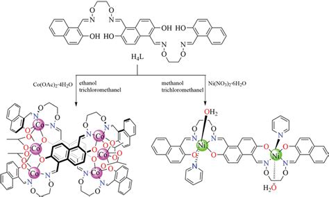 Synthetic Routes To Complexes 1 And 2 Download Scientific Diagram