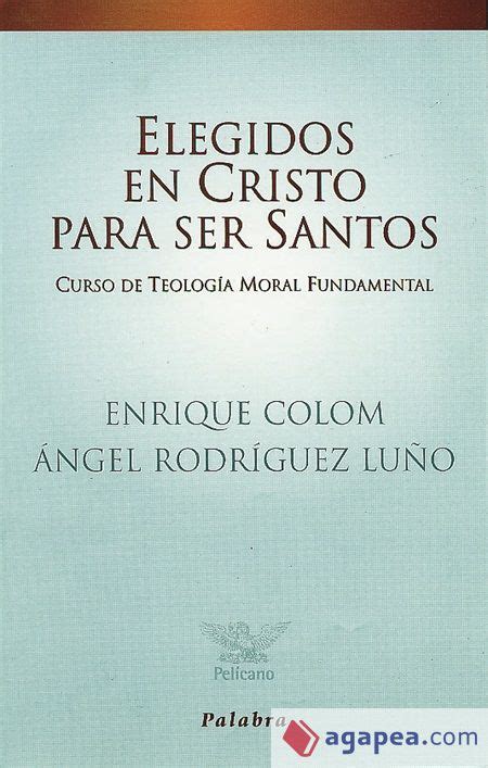 Elegidos En Cristo Para Ser Santos Angel Rodriguez Lu O Enrique