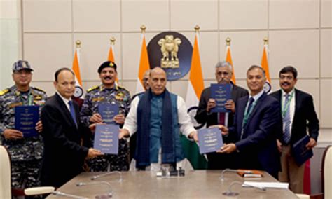 Defence Ministry Inks Mous Worth Rs Cr To Procure Military Equipment