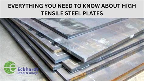 Everything You Need To Know About High Tensile Steel Plates