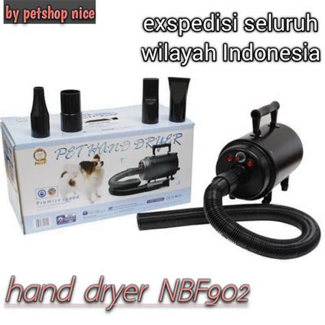 Jual Pet Hand Dryer Blower Alat Pengering Bulu Kucing Anjing Nbf