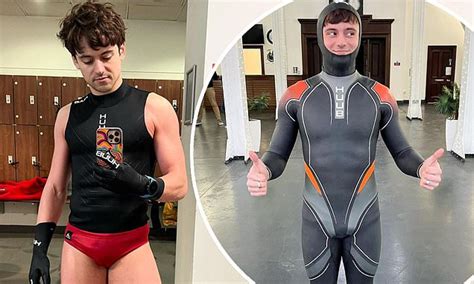 Tom Daley Leaves Nothing To The Imagination As He Dons Tiny Speedos Ahead Of His Red Nose Day