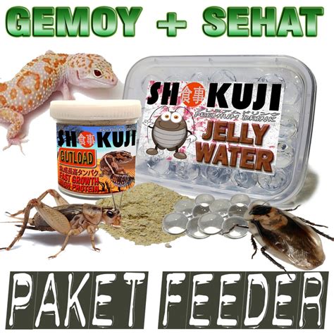 Jual PAKET FEEDER JELLY WATER GUTLOAD PAKAN MINUM JANGKRIK ULAT