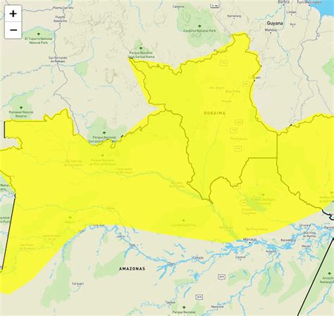 Roraima Registra Alerta Amarelo De Perigo De Chuvas Em Todo O Estado