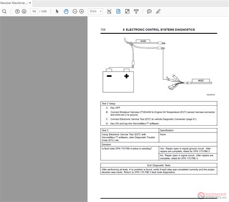 Navistar Maxxforce DT 9 10 EPA10 Diagnostic Manual Auto Repair Manual