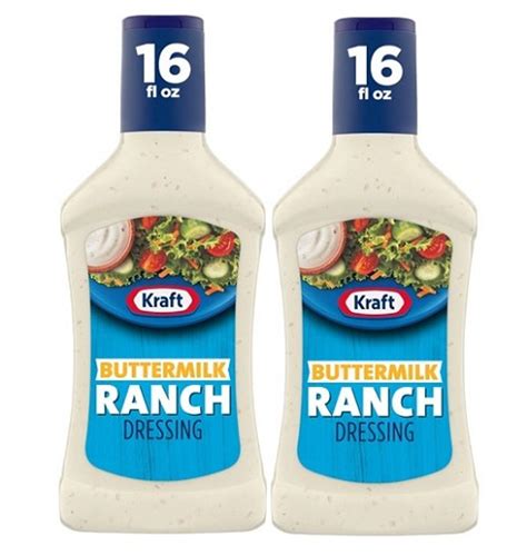 Kraft Buttermilk Ranch Salad Dressing 2 Pack Shop Jadas