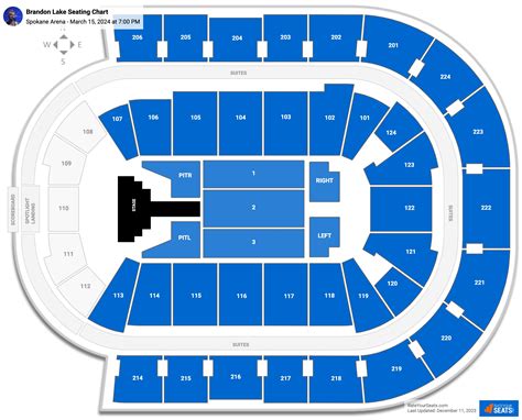 Spokane Arena Seating Chart Metallica Cabinets Matttroy