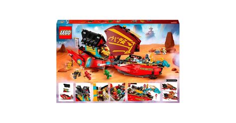 Lego Ninjago Le Qg Des Ninjas La Course Contre La Montre Jouets De