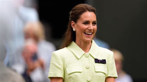 Kate Middleton Blouissante Dans Un Ensemble Vert Pomme La Finale