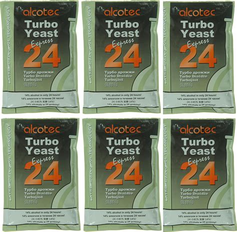 Alcotec 48 Hour Turbo Yeast Brewers Yeast Powder Wine Yeast For Wine Making Dry