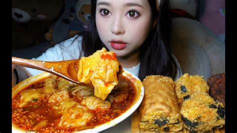 Eat Thin Skin Dumplings With Big Stuffing And Meat Floss Asmr Mukbang