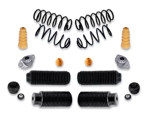 Kit Bases Amortiguador Topes Resortes Vw Golf Jetta A Meses Sin Inter S