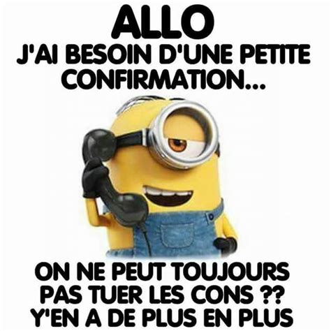 Allo Blague Minion Rire Et Sourire Humour