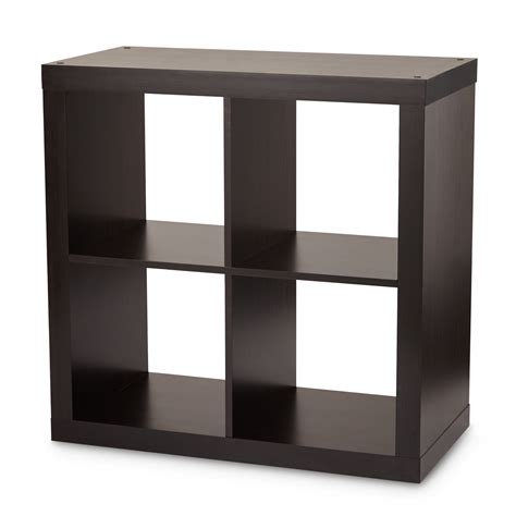 Better Homes And Gardens Square 4 Cube Organizer Espresso