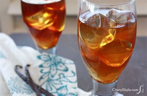 Refreshing Vanilla Vodka Iced Tea Recipe