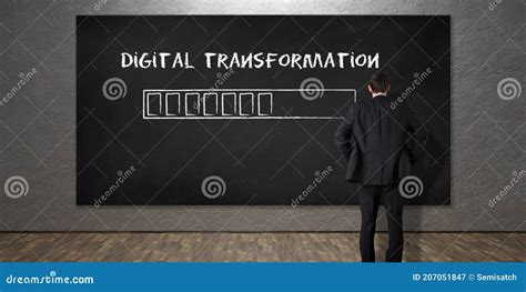 Digital Transformation Concept Of Digitization Of Business Processes