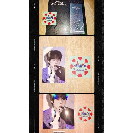 Bts Jin Astronaut Album Sealed Weverse Pob Pc Photocard Shopee