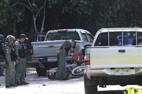 Gunmen kill 15 in attack on security checkpoint in southern Thailand ...