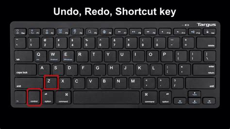 Undo Redo Shortcut Key Windows Mac Excel Word