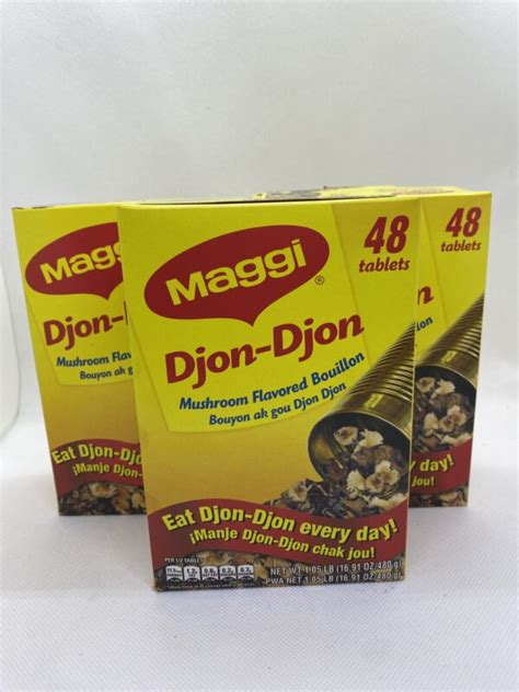 Djon Djon Maggi Tablettes Afro Exotique