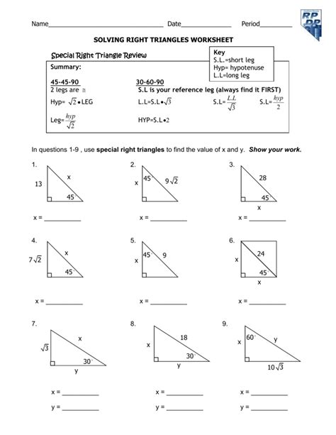 Worksheet 9a Part 2