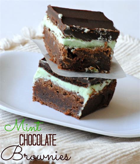 The Farm Girl Recipes Creamy Mint Chocolate Brownies