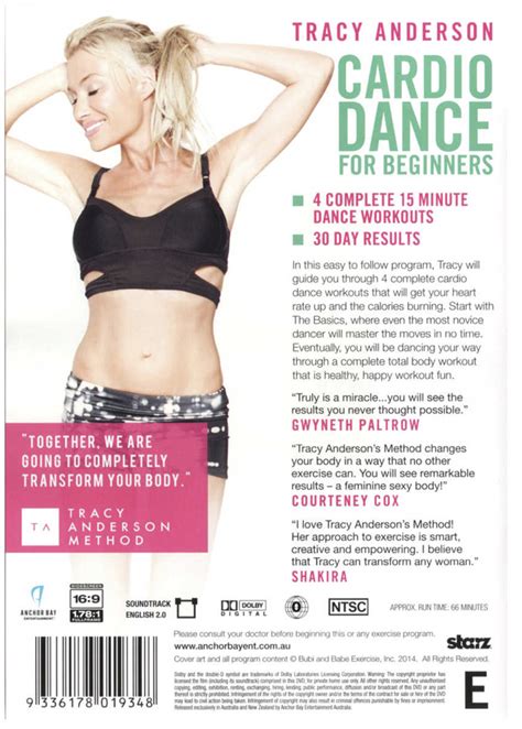 CARDIO DANCE FOR BEGINNERS - Tracy Anderson