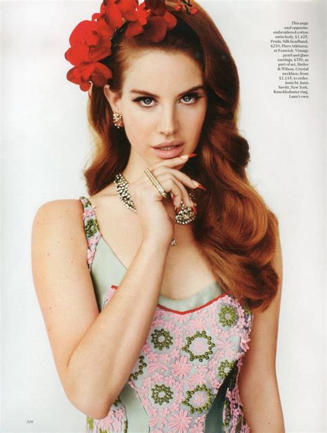 Love Style Magic Lana Del Rey For Vogue March 2012 UK