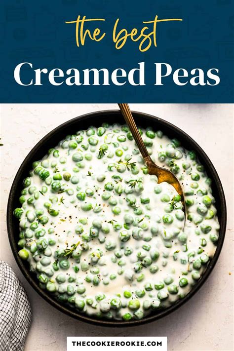 Creamed Peas Recipe - The Cookie Rookie®