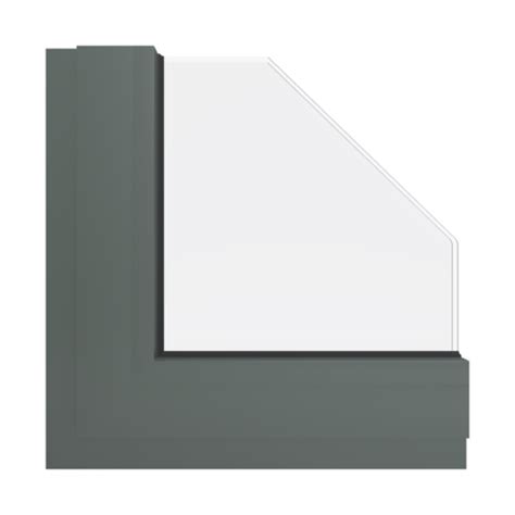 Feneste Windows Colors Aluminum Ral Ral Green Grey