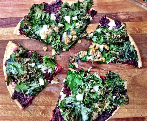 Beet Pesto And Kale Pizza Dishing Up The Dirt