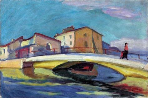 Pont Aux Martigues By CharlesCamoin Art French Art Painting