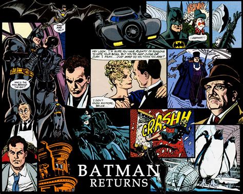 - Batman Returns Comic art | Batman returns, Comics, Batman