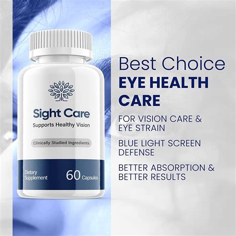 Sight Care Vision Supplement Pills Supports Healthy Vision OFFICIAL