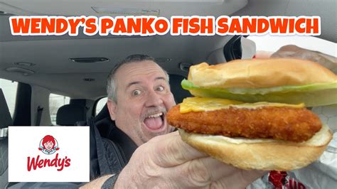 Wendys Panko Fish Sandwich Review Better Than Popeyes 🐟 🐠 Youtube