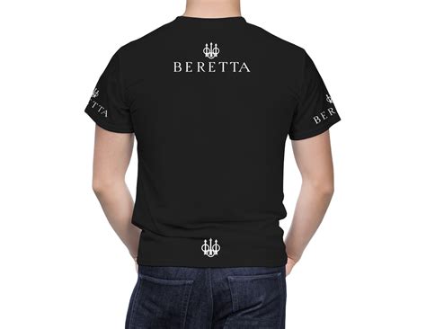 Beretta Mens Short Sleeve T Shirt Weapon Gun Rifle T Black Etsy