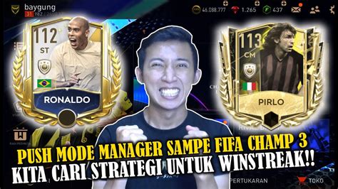 Push Mode Manager Dulu Gesss Fifa Mobile Indonesia Youtube