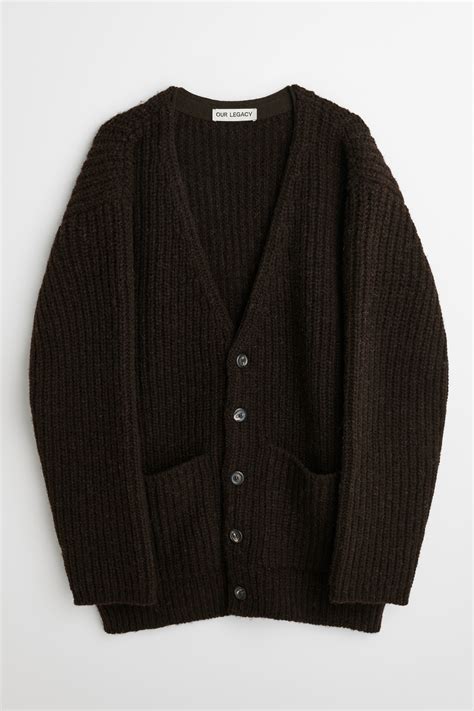legacy colossal cardigan welsh black albion wool