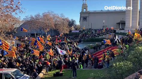 Manifestaci N Independentista Por La Cumbre Hispano Francesa En