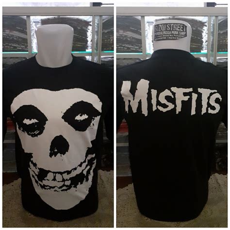 Jual Misfits Kaos Punk T Shirt Lapak Rizqi Street Merchandise Shopee