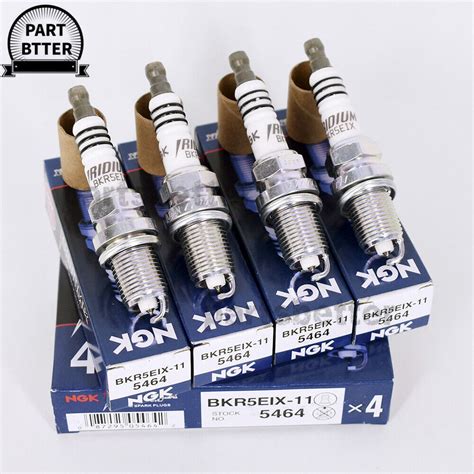 Pcs Bkr Eix Iridium Spark Plugs For Geo Hyundai Kia Mazda