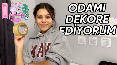 Odamı Dekore Ediyorum Vlog Tuana Zeybek YouTube