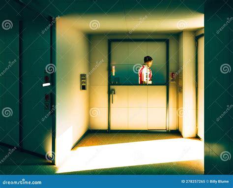 A Prison Inmate Holding An Empty Canteen Food Tray Stock Photo ...