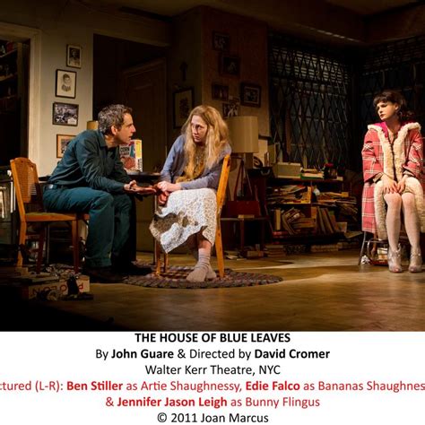 Theater Review A Cramped And Muted House Of Blue Leaves Theater