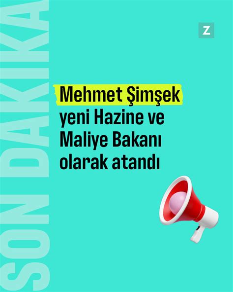 Yeni Hazine Ve Maliye Bakan Mehmet Im Ek Oldu