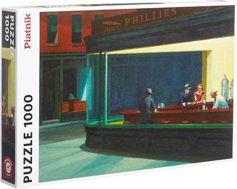 Nighthawks 1000 Pieces Piatnik Puzzle Warehouse