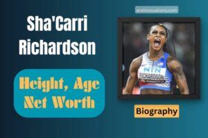 Sha Carri Richardson Net Worth Height And Bio 2024