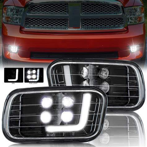 Amazon Kewisauto Led Fog Lights With Daytime Running Lights For